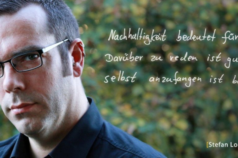 Stefan Lohmann Gesichter der Nachhaltigkeit