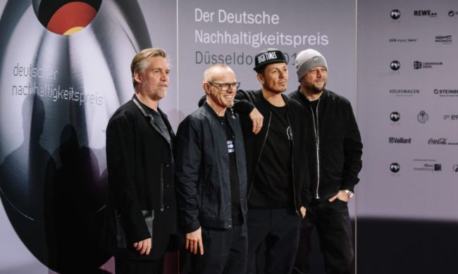 Deutscher NAchhaltigkeitspreis Fantastischen 4