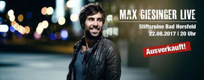max Giesinger konzert ausverkauft stefan lohmann booking festspiele in concert