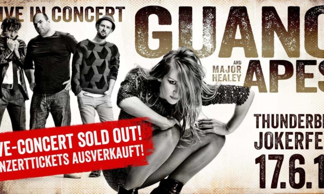 thunderbike Jokerfest sold out with guano apes