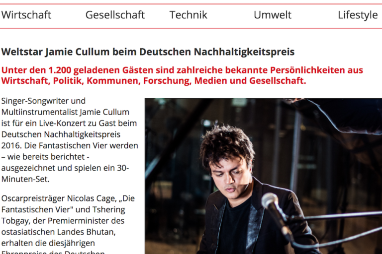 Stefan Lohmann sorft für nachhaltige Kontakte zu den Stars