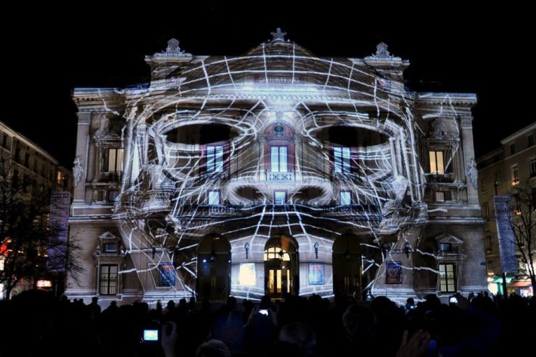 3D Projektion und Hologramm Effekte , building Mapping