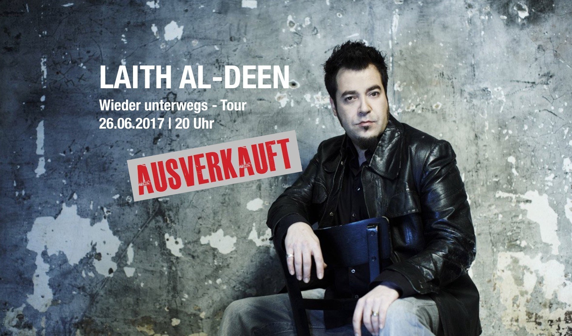 Laith Al Deen ausverkauft