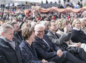 Live Entertainment - Bürgerfest zur Eröffnung der IGA 2017 in Berlin am 13.04.2017 mit Bundespräsident Frank-Walter Steinmeier