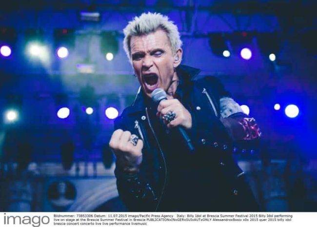 Billy Idol Live on Stage, Billy Idol Booking