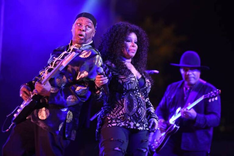 MIAMI GARDENS FL MARCH 17 Chaka Khan performs during Day 1 at Jazz In The Gardens at Hand Rock St