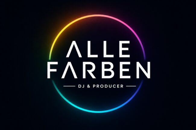 Alle Farben DJ und Pruducer Foto bzw LOGO / Schriftzug