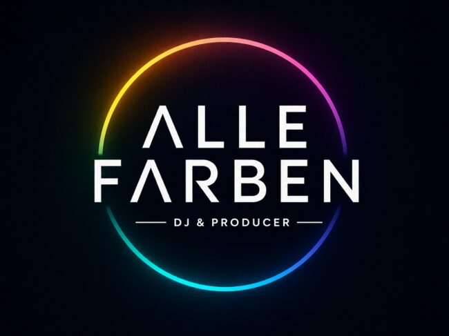 alle_farben_logo_design Alle Farben DJ und Pruducer Foto bzw LOGO / Schriftzug