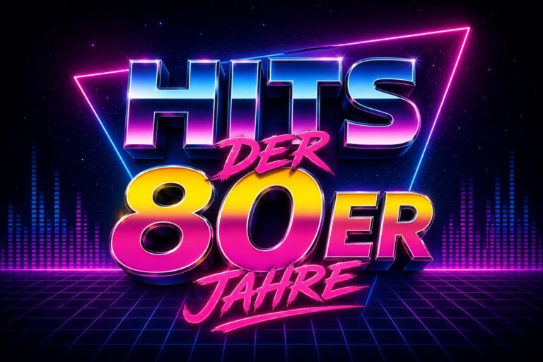 hits_der_80er_jahre bunter Schriftzug Hits der 80er